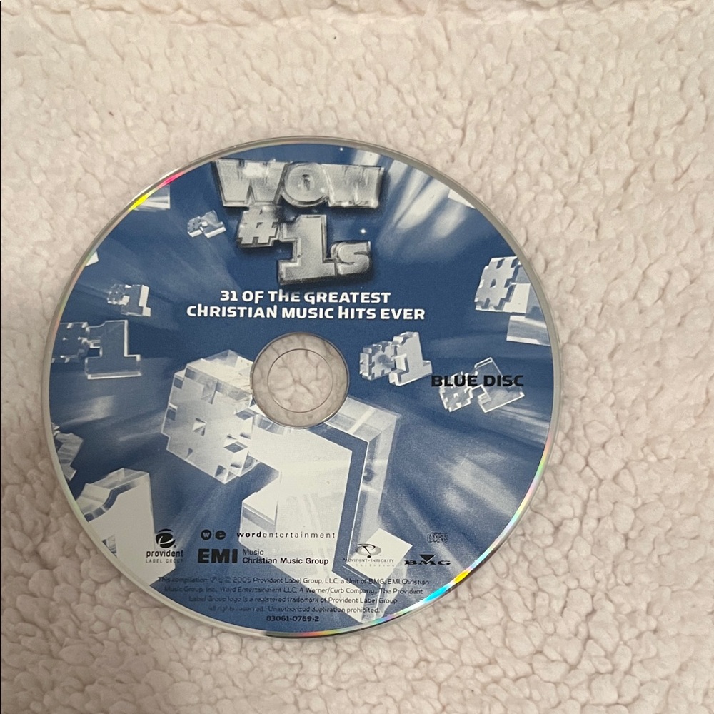 Mi WOW #1s Blue Disc - Christian Music Collection